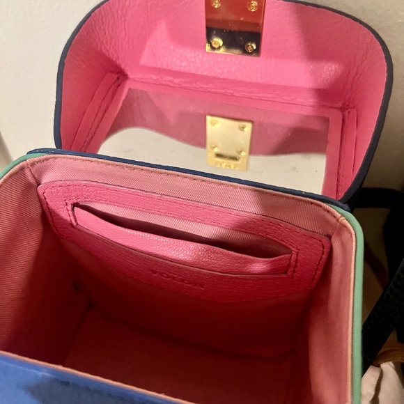 The Volon multi color cross body Box Bag - Picture 4 of 6